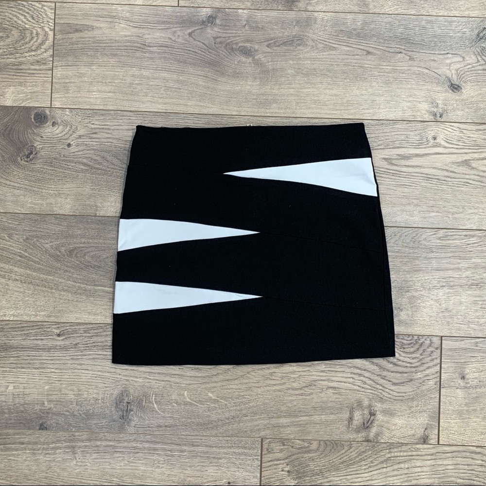 CHARLOTTE RUSSE Zebra Skirt